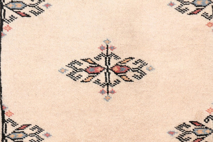 Brown Pakistani Butterfly Rug 2' 6" x 11' 8" Hand-Knotted | No. QA39920