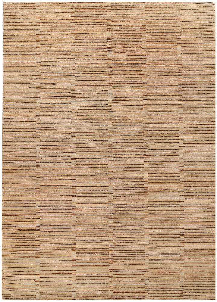 Brown Gabbeh Rug 7' 11" x 11' 3" Hand-Knotted | No. QA40553