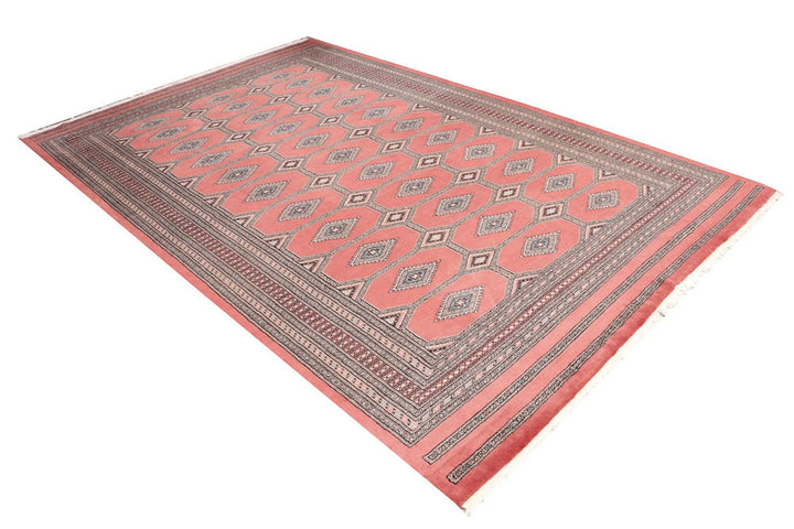 Red Jaldar Rug 6' 7" x 10' 2" Hand-Knotted | No. QA44658