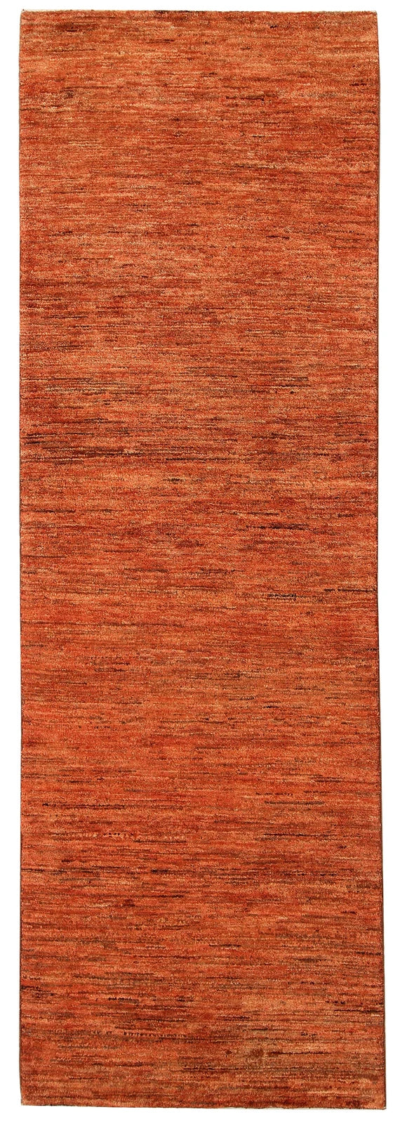 Coral Pakistani Gabbeh Runner 2' 5" x 7' 5" Hand-Knotted | No. QA46129