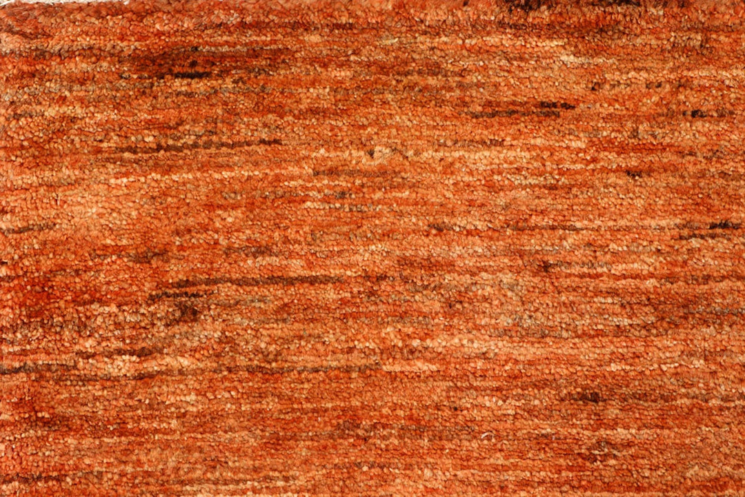 Coral Pakistani Gabbeh Runner 2' 5" x 7' 5" Hand-Knotted | No. QA46129