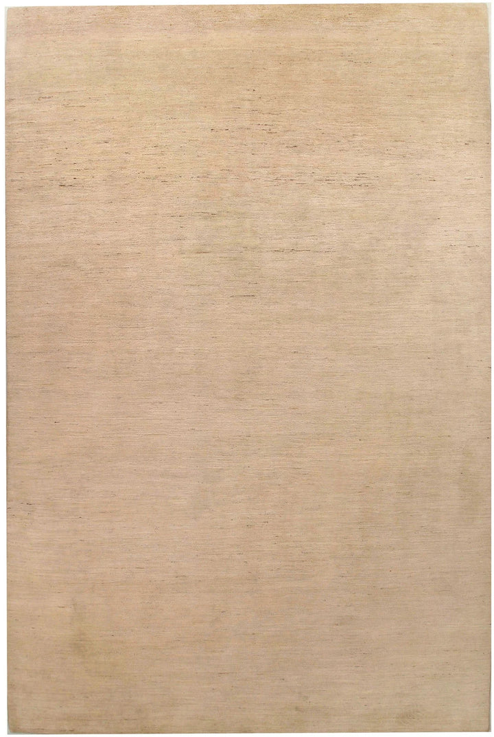 Brown Pakistani Gabbeh Rug 8' x 12' Hand-Knotted | No. QA46982