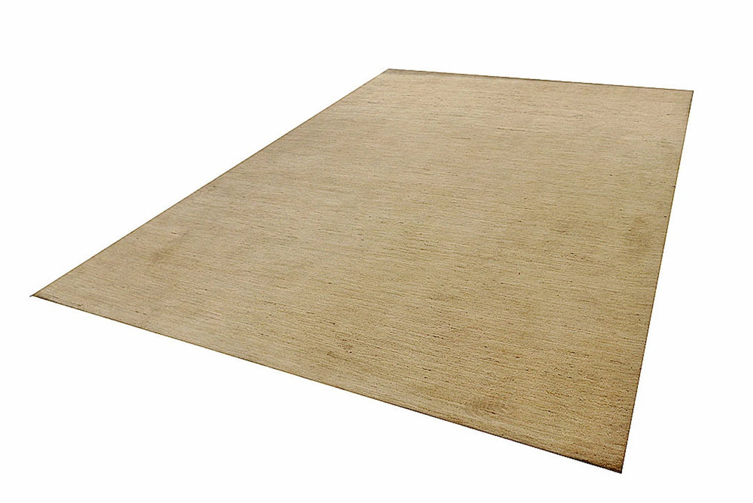 Brown Pakistani Gabbeh Rug 8' x 12' Hand-Knotted | No. QA46982