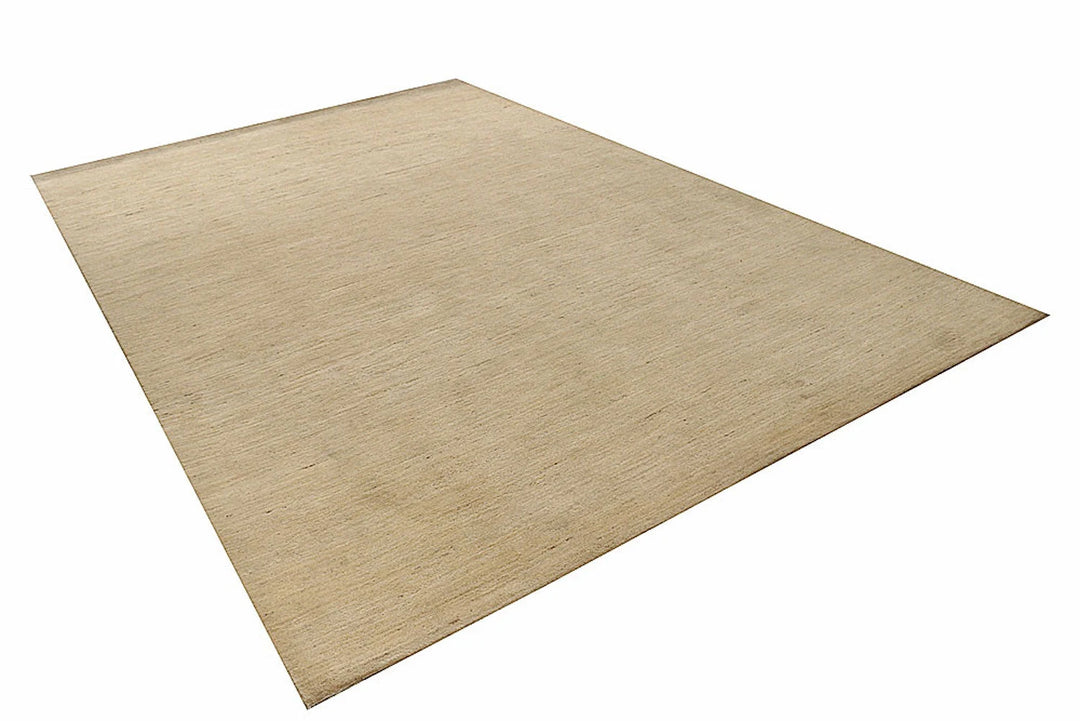 Brown Pakistani Gabbeh Rug 8' x 12' Hand-Knotted | No. QA46982