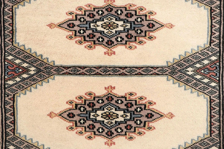 Brown Jaldar Rug 2' 7" x 10' 1" Hand-Knotted | No. QA49439