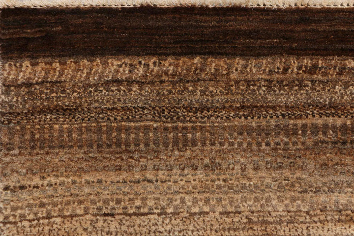 Sienna Pakistani Gabbeh Rug 3' 3" x 5' 3" Hand-Knotted | No. QA49735