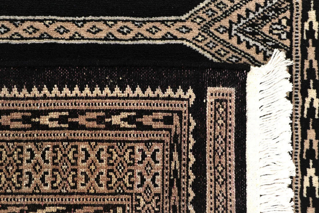 Grey Pakistani Jaldar Rug 2' 8" x 10' 3" Hand-Knotted | No. QA53789
