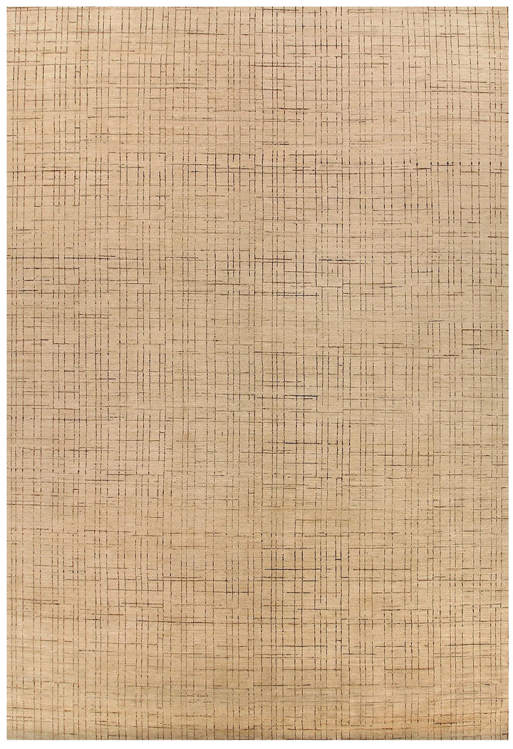 Brown Pakistani Gabbeh Rug 10' x 14' 3" Hand-Knotted | No. QA55350