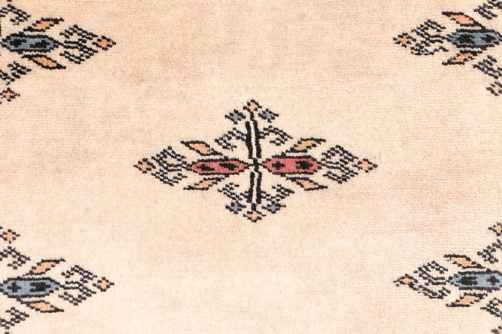 Brown Pakistani Butterfly Rug 2' 7" x 6' 8" Hand-Knotted | No. QA58781