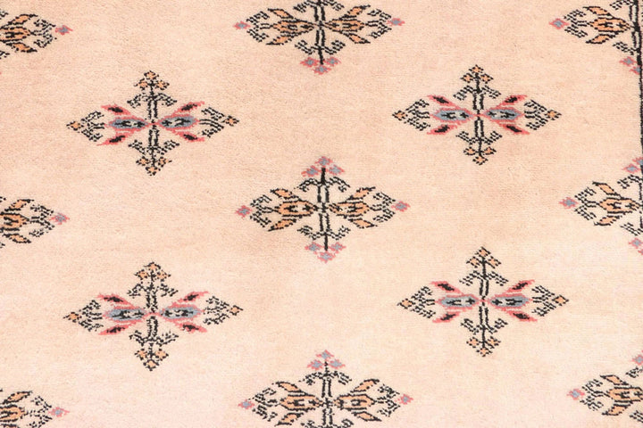 Brown Pakistani Butterfly Rug 4' 1" x 6' 1" Hand-Knotted | No. QA61829