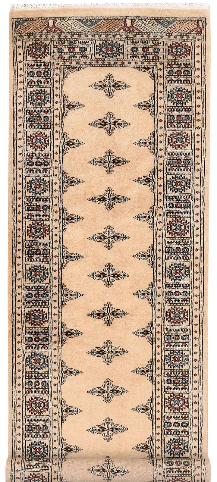 Brown Pakistani Butterfly Rug 2' 7" x 8' Hand-Knotted | No. QA63435