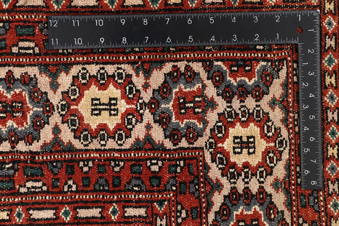 Bisque Pakistani Jaldar Rug 8' 4" x 10' 10" Hand-Knotted | No. QA65992
