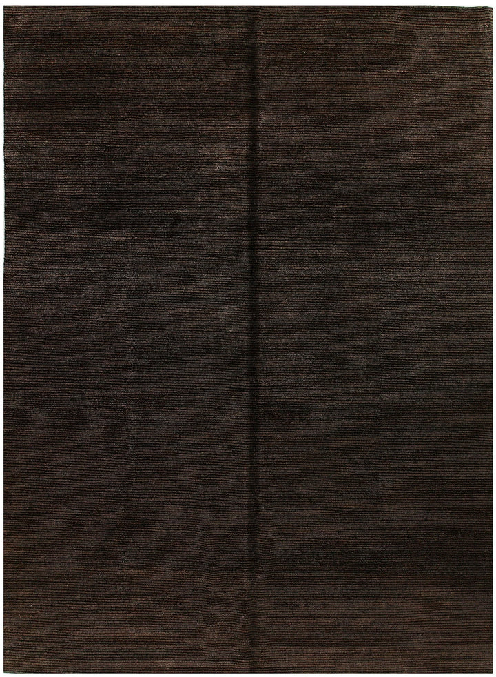 Brown Gabbeh Rug 9' 1" x 12' " Hand-Knotted | No. QA67958