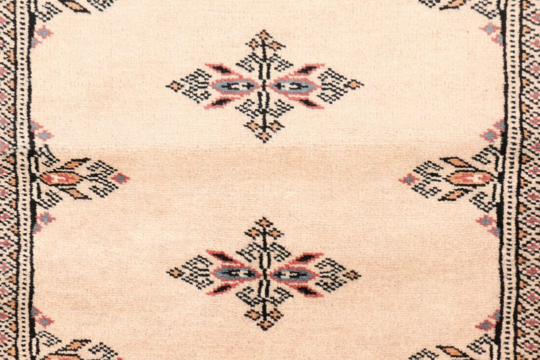 Brown Pakistani Butterfly Rug 2' 8" x 7' 4" Hand-Knotted | No. QA68550