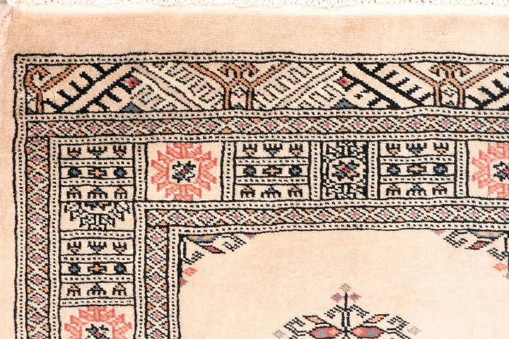 Brown Pakistani Butterfly Rug 2' 7" x 11' 7" Hand-Knotted | No. QA68892
