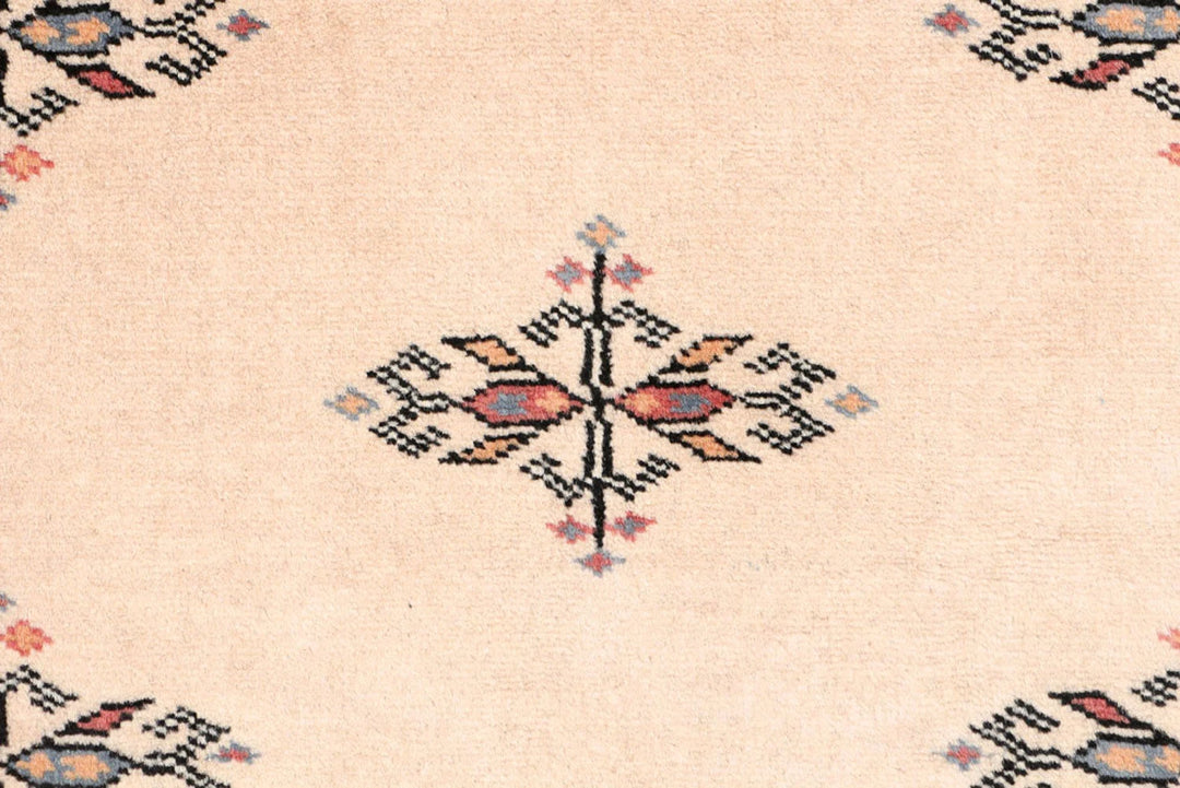 Brown Pakistani Butterfly Rug 2' 7" x 11' 7" Hand-Knotted | No. QA68892