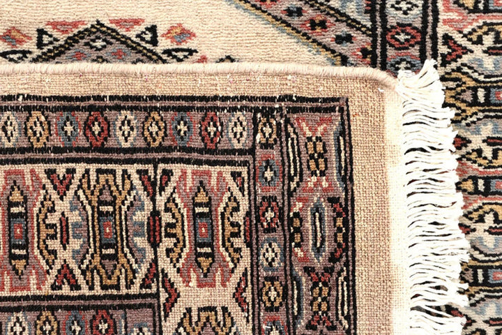 Brown Pakistani Jaldar Rug 2' 4" x 8' 10" Hand-Knotted | No. QA70642