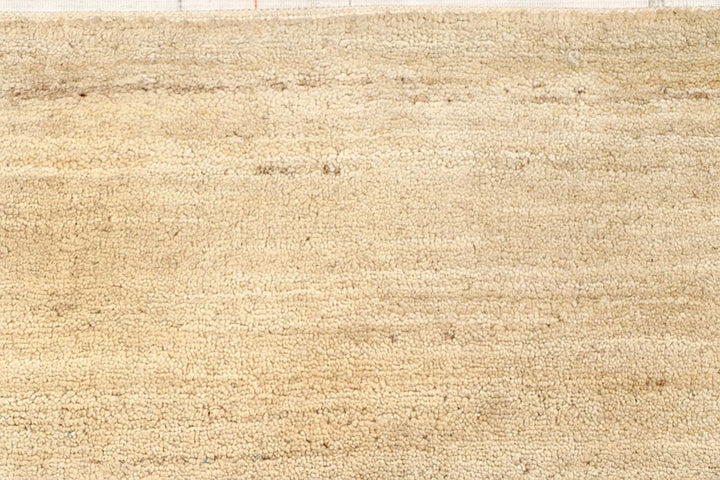 Brown Pakistani Gabbeh Rug 2' 6" x 11' 9" Hand-Knotted | No. QA72356