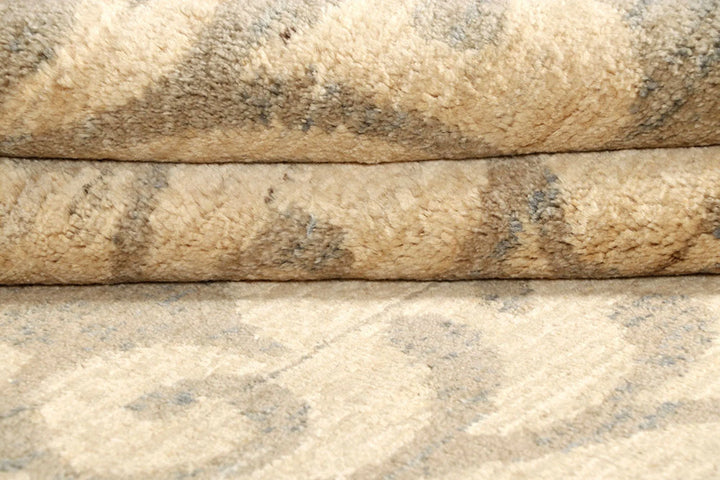 Brown Gabbeh Rug 3' x 4' 9" Hand-Knotted | No. QA72939