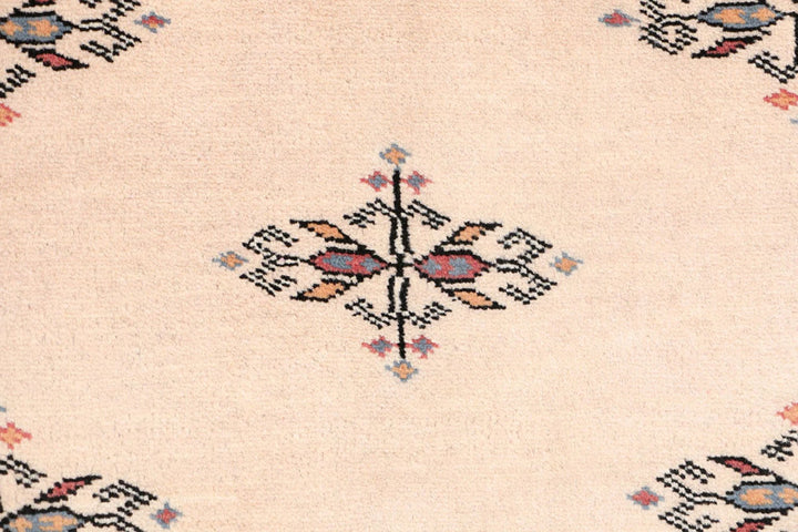 Brown Pakistani Butterfly Rug 2' 7" x 11' 11" Hand-Knotted | No. QA74380