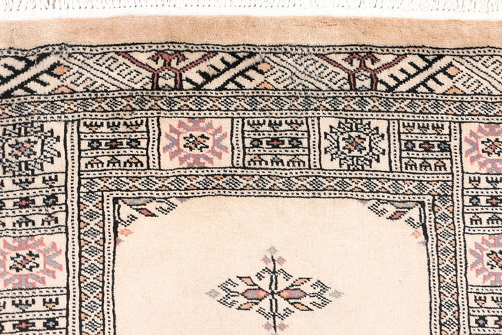 Brown Pakistani Butterfly Rug 2' 7" x 11' 11" Hand-Knotted | No. QA75407