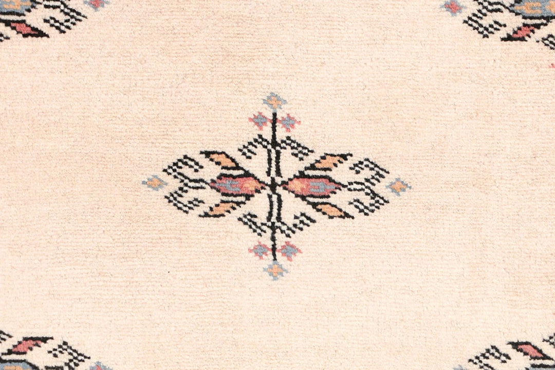 Brown Pakistani Butterfly Rug 2' 7" x 11' 11" Hand-Knotted | No. QA75407