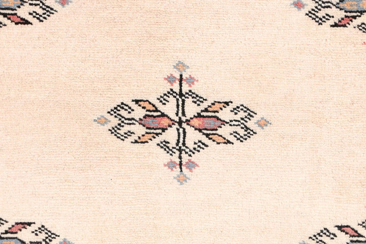 Brown Pakistani Butterfly Rug 2' 7" x 11' 11" Hand-Knotted | No. QA75407