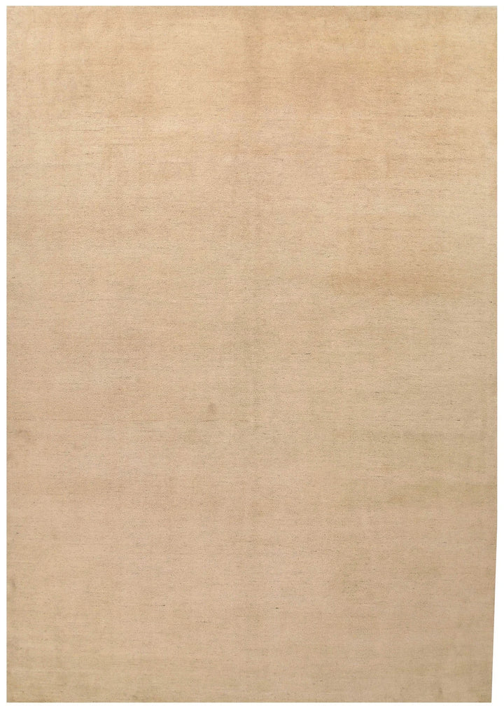 Brown Gabbeh Rug 8' 2" x 11' 4" Hand-Knotted | No. QA77388