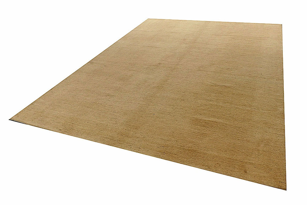 Brown Gabbeh Rug 8' 2" x 11' 4" Hand-Knotted | No. QA77388