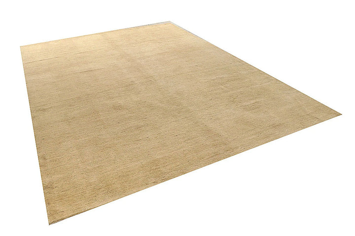 Brown Gabbeh Rug 8' 2" x 11' 4" Hand-Knotted | No. QA77388
