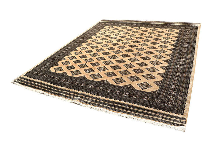 Brown Jaldar Rug 8' 1" x 9' 10" Hand-Knotted | No. QA78968