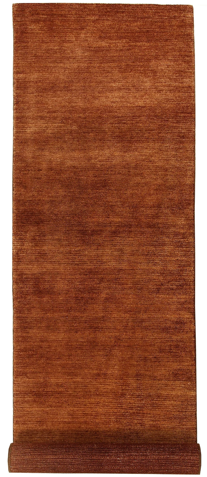Brown Pakistani Gabbeh Rug 2' 6" x 8' 2" Hand-Knotted | No. QA82507