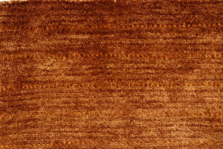 Brown Pakistani Gabbeh Rug 2' 6" x 8' 2" Hand-Knotted | No. QA82507