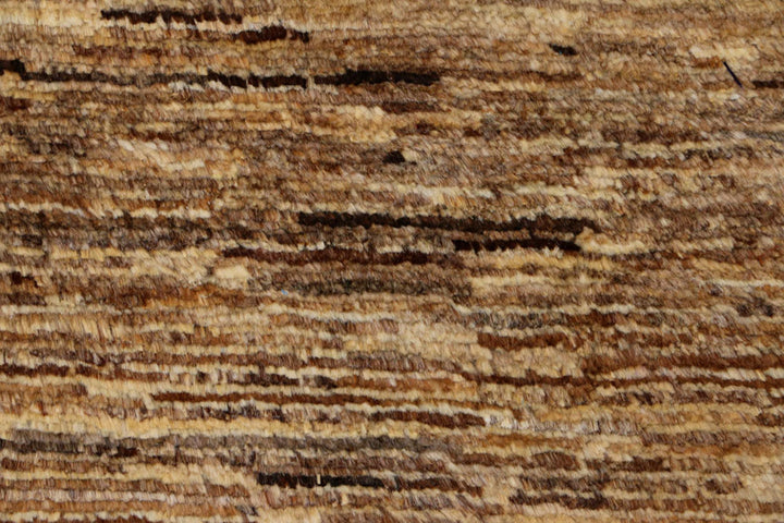 Sienna Pakistani Gabbeh Runner 2' 5" x 11' 8" Hand-Knotted | No. QA83469