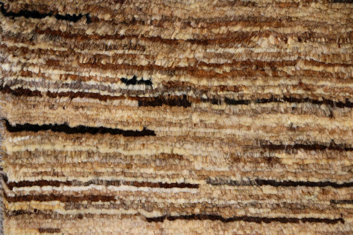 Sienna Pakistani Gabbeh Runner 2' 5" x 11' 8" Hand-Knotted | No. QA83469