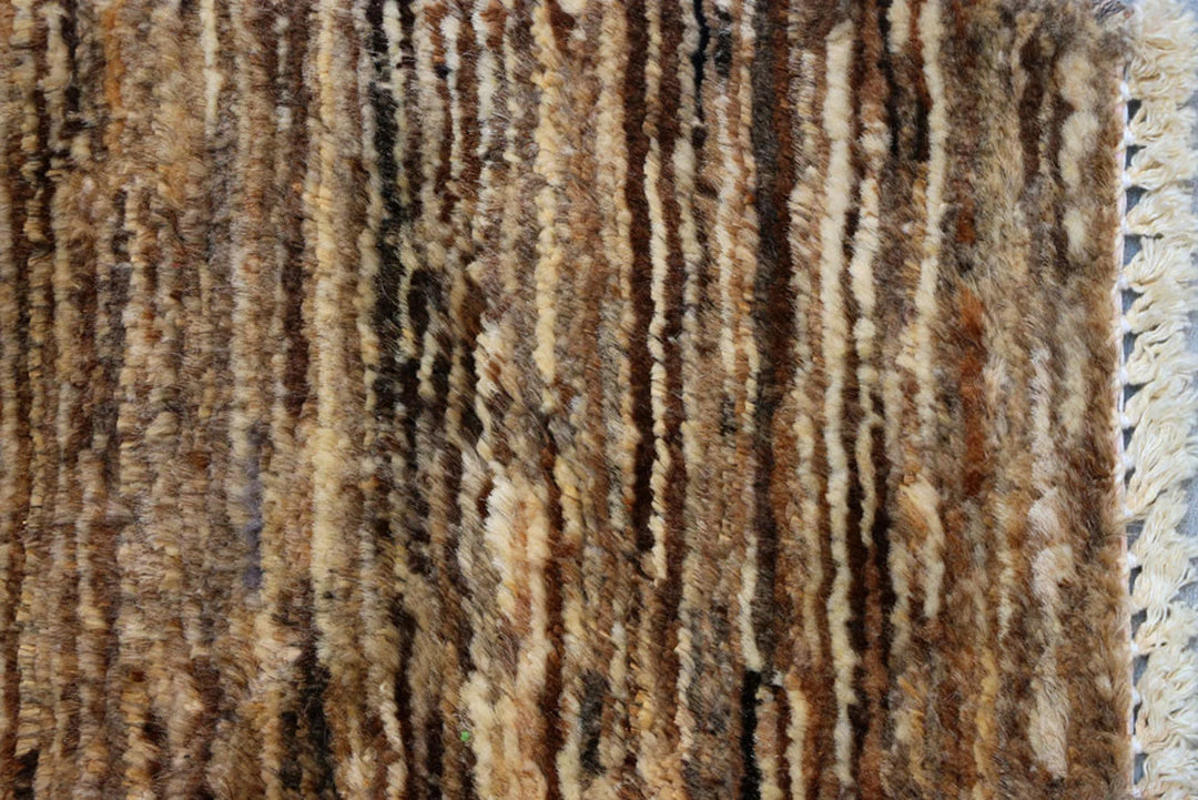 Sienna Pakistani Gabbeh Runner 2' 5" x 11' 8" Hand-Knotted | No. QA83469