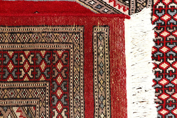 Firebrick Pakistani Jaldar Runner 2' 3" x 9' 4" Hand-Knotted | No. QA87810