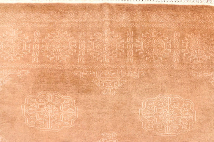 Brown Pakistani Bokhara Rug 4' 3" x 6' 3" Hand-Knotted | No. QA88759