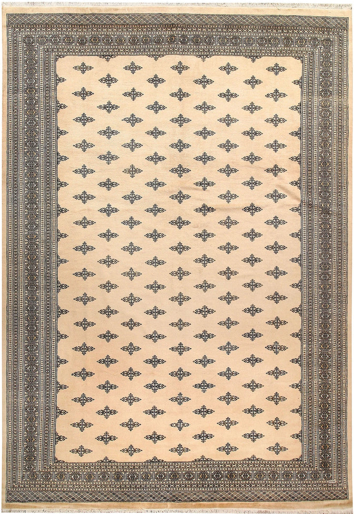 Brown Oriental Butterfly Rug 9' 11" x 14' 6" Hand-Knotted | No. QA91850