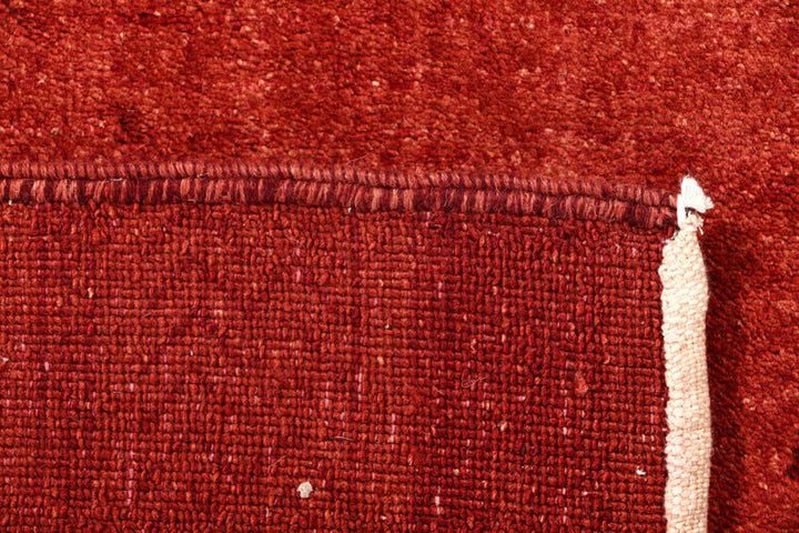 Brown Pakistani Gabbeh Rug 3' x 4'11" Hand-Knotted | No. QA93183