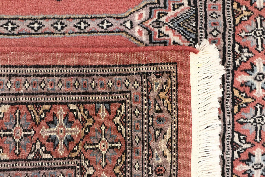 Light Salmon Pakistani Jaldar Runner 2' 7" x 10' 1" Hand-Knotted | No. QA93311