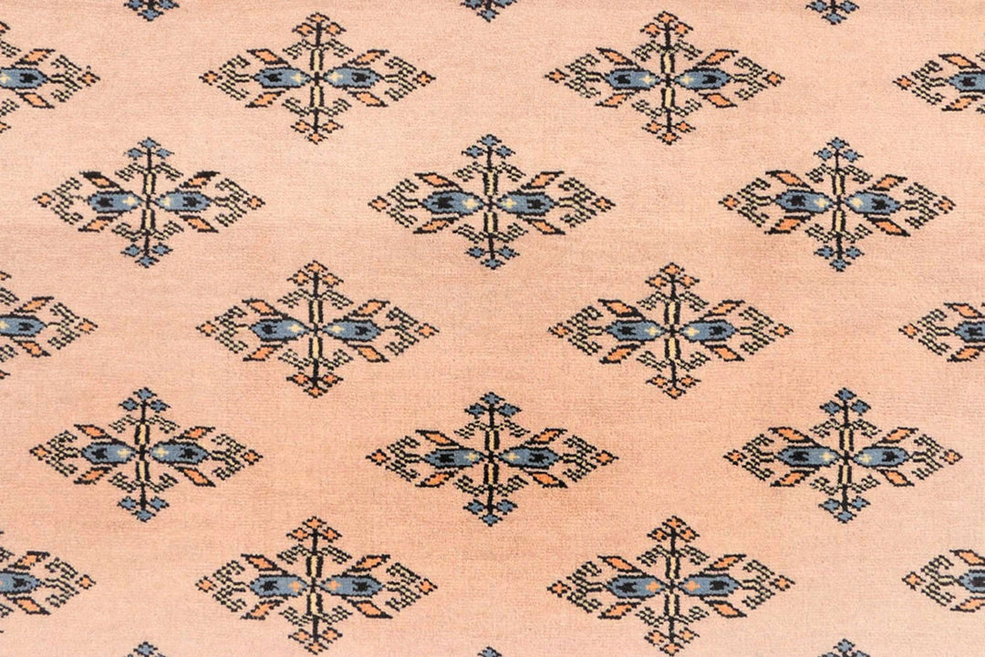 Brown Oriental Butterfly Rug 4' 2" x 6' 3" Hand-Knotted | No. QA93634