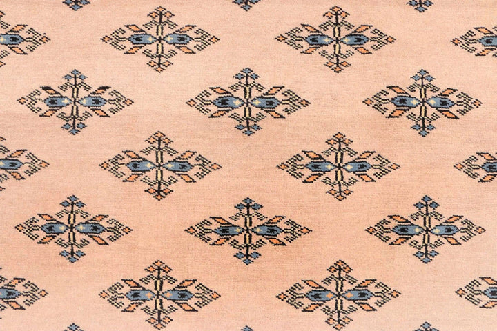 Brown Oriental Butterfly Rug 4' 2" x 6' 3" Hand-Knotted | No. QA93634