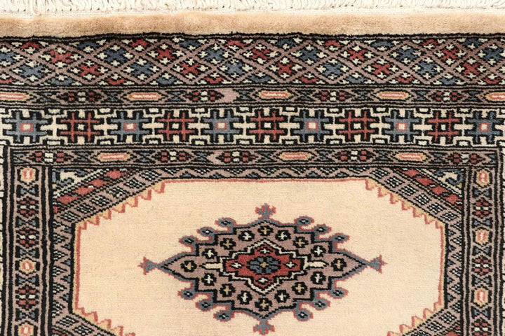 Brown Jaldar Rug 2' 6" x 9' 9" Hand-Knotted | No. QA96086