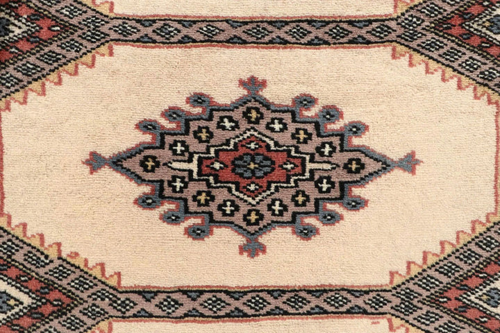 Brown Jaldar Rug 2' 6" x 9' 9" Hand-Knotted | No. QA96086