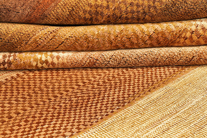 Brown Pakistani Gabbeh Rug 8' 4" x 11' 6" Hand-Knotted | No. QA99347