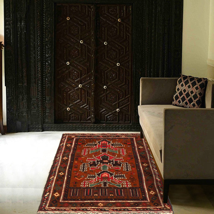 Handmade Baluchi Rug 2' 9" x 4' 7" - No. AL43624