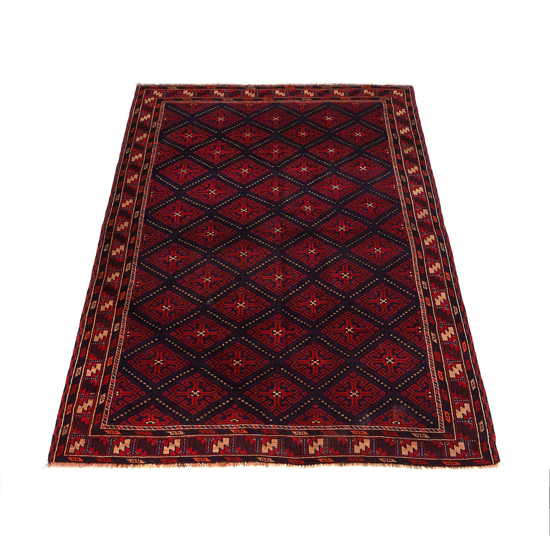 Traditional Baloch Rug 5' 1" x 7' 7" - No. AL24643