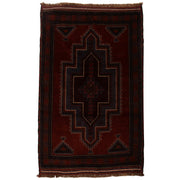 Traditional Baloch Rug 3' 11" x 6' 0" - No. AL17585
