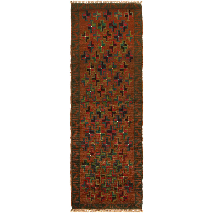 Traditional Handwoven Baluch Runner 2' 1" x 6' 2" - No. AL79761